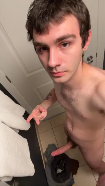 my dick is fully awake this morning