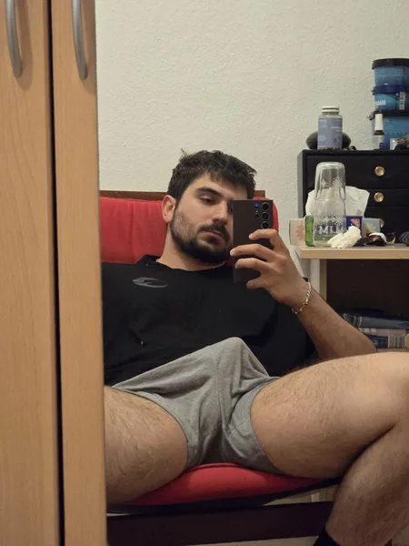 Help me get undressed and cum. Hands free obviously